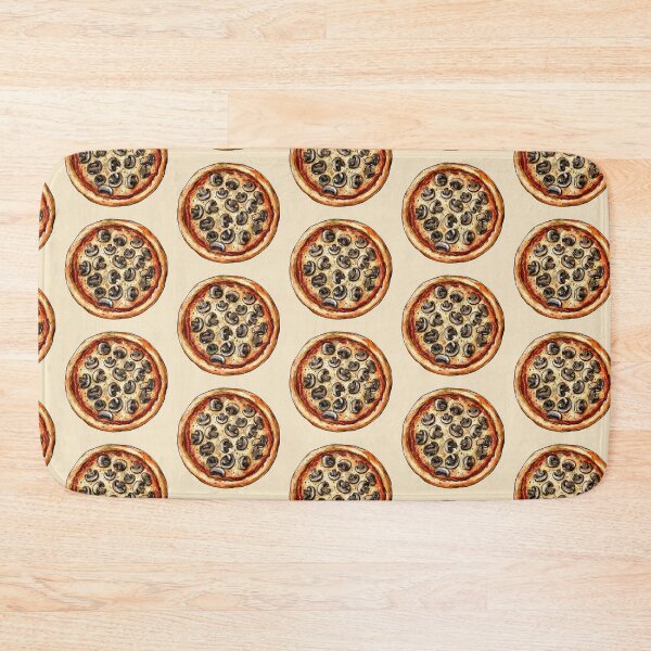 Item preview, Large Whole Pizza - Mushroom designed and sold by sakurashorty.