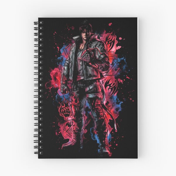 Item preview, Jin Kazama Tekken Ink Video Game Streetwear Tee designed and sold by Senpaiwaves.