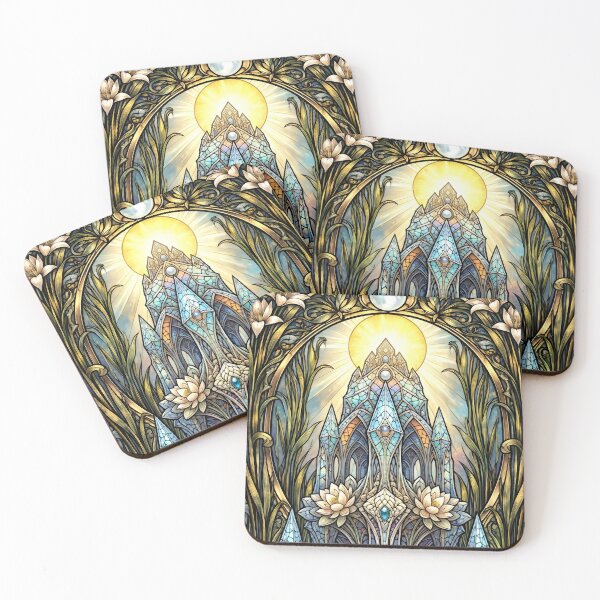 Item preview, A Mystical Crystalline Cathedral designed and sold by Frackxion.