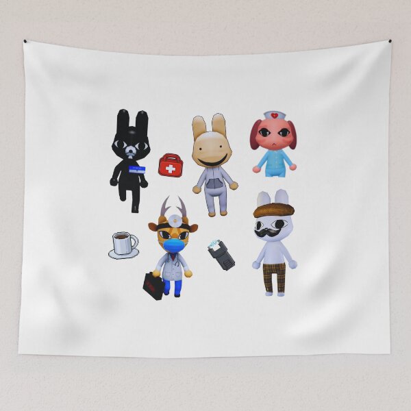 Item preview, Animal Hospital Sticker Pack designed and sold by freakydeakydraw.