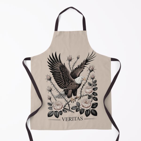 Item preview, Bald Eagle Rose Tattoo Style Art designed and sold by NuvoraNest.