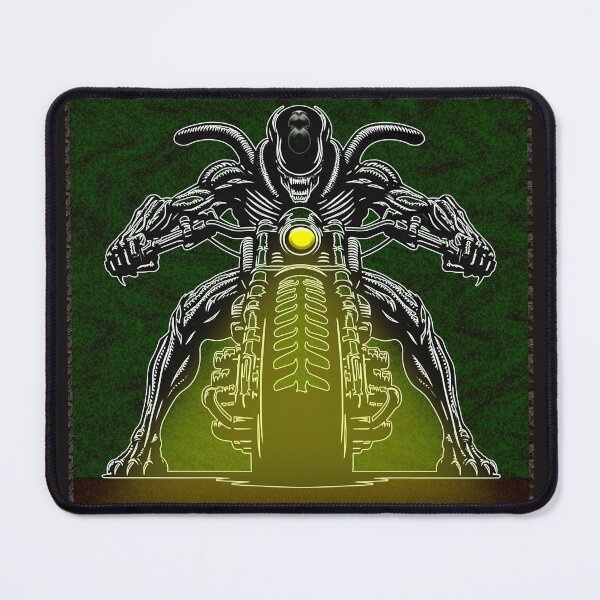 Item preview, Alien Rider on motorcycle designed and sold by aliengalaxiesglobal.