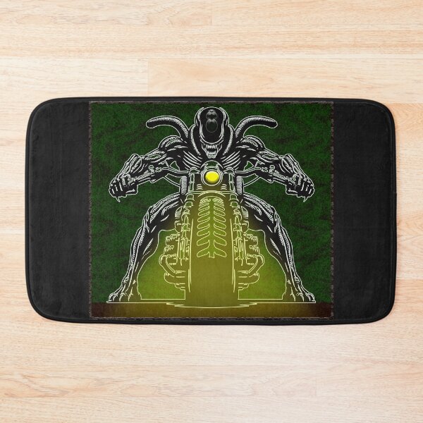 Item preview, Alien Rider on motorcycle designed and sold by aliengalaxiesglobal.