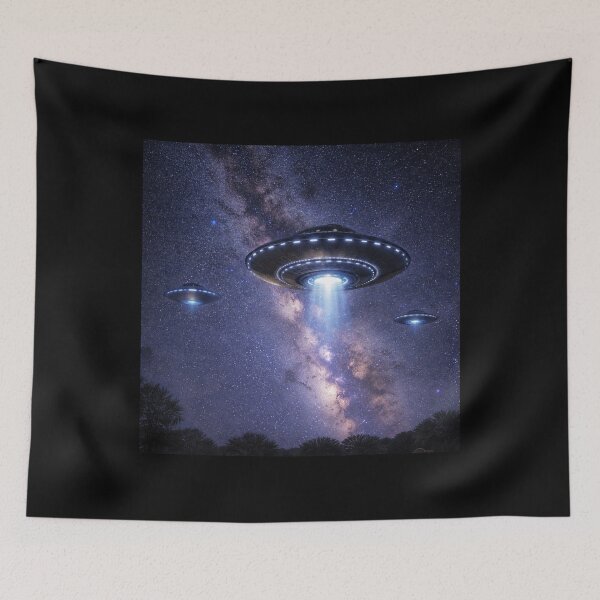 Item preview, UFOs & The Milky Way  designed and sold by bernswell.