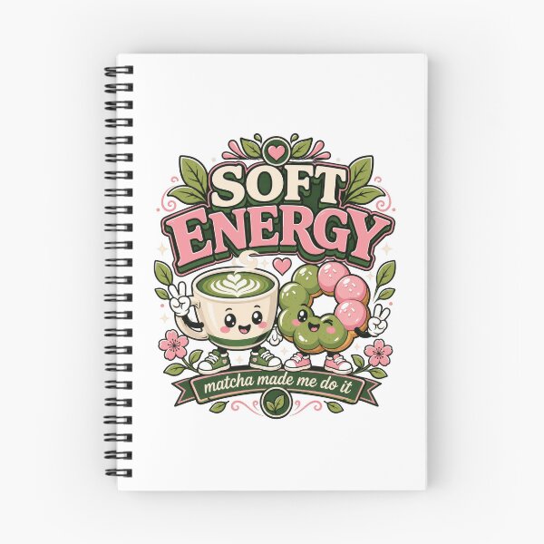 Item preview, Soft Energy Matcha Made Me Do It Kawaii Donut Latte designed and sold by markymaarty.
