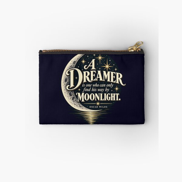 Item preview, A Dreamer Finds His Way By Moonlight Oscar Wilde Celestial Quote designed and sold by QCena.
