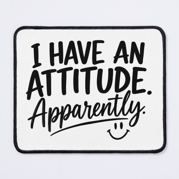 Item preview, I have an attitude designed and sold by PeachyLittleMenace.