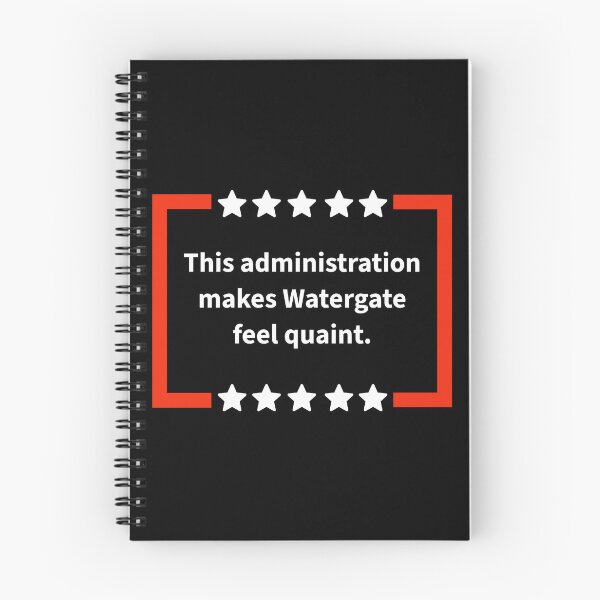 Item preview, This administration makes watergate feel quaint.  designed and sold by Rachel the Artist .