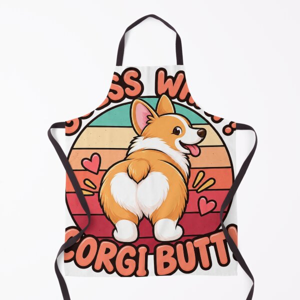 Item preview, guess what corgi butt retro corgi dog designed and sold by WehnerCarmela.