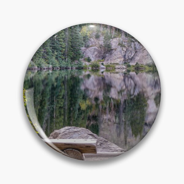 Item preview, An invitation to sit for a spell at Bear Lake, RMNP designed and sold by South 500 Photography.