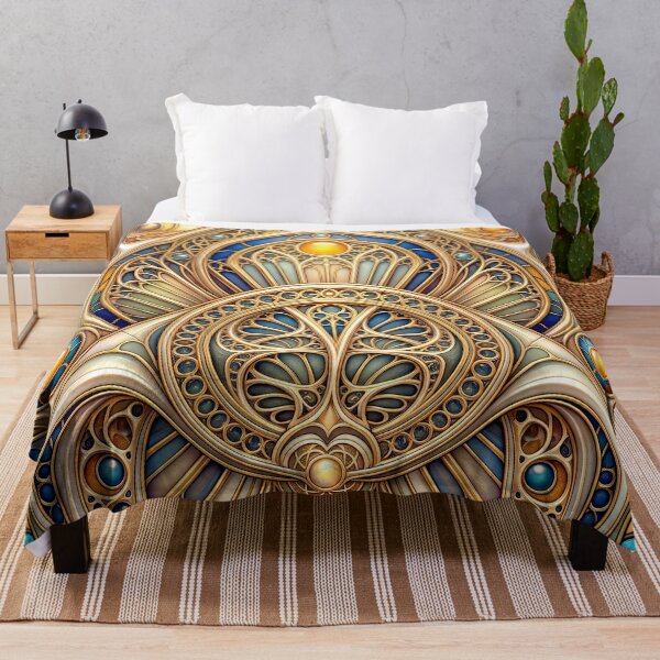 Item preview, Luxurious Art Nouveau Fractal Design designed and sold by Frackxion.