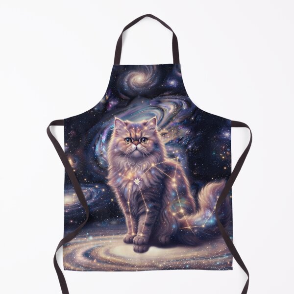 Item preview, Cosmic Persian: Royal Feline Queen & Lavender Galaxy Dream designed and sold by SOOstudio73.