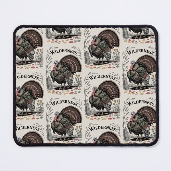 Item preview, Wild Turkey Vintage Wilderness Badge Art designed and sold by NuvoraNest.