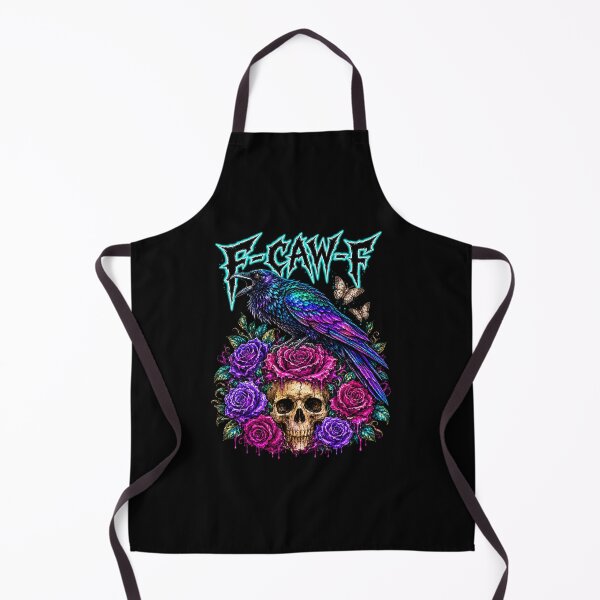 Item preview, f caw f-halloween-crow designed and sold by Starry Night Creative Art.