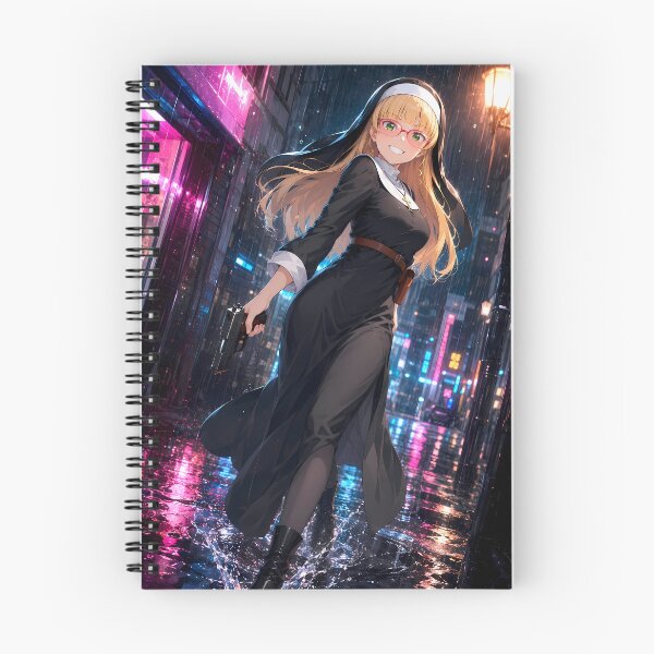 Item preview, Eda Black Lagoon Neon Rain designed and sold by mildaclairmo.