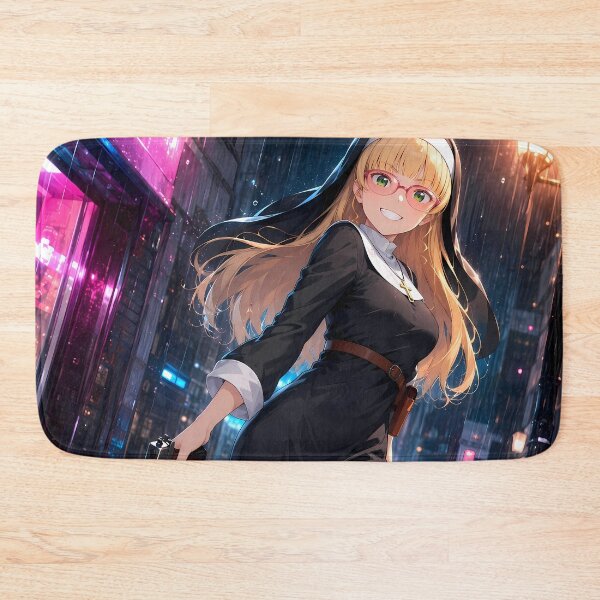 Item preview, Eda Black Lagoon Neon Rain designed and sold by mildaclairmo.