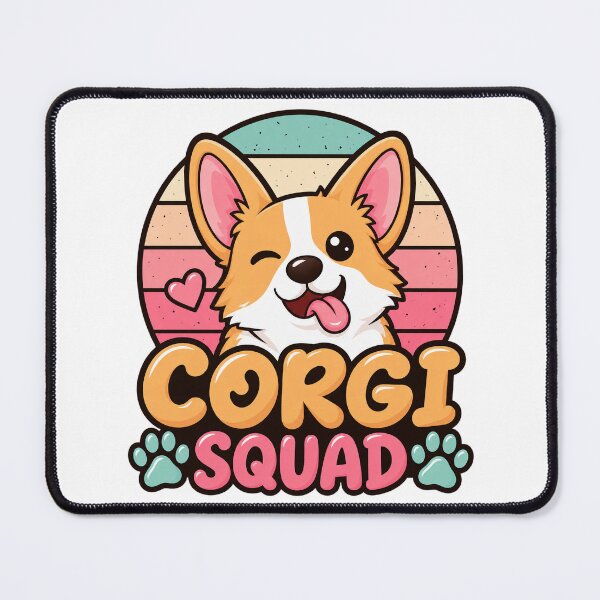 Item preview, corgi squad retro designed and sold by WehnerCarmela.