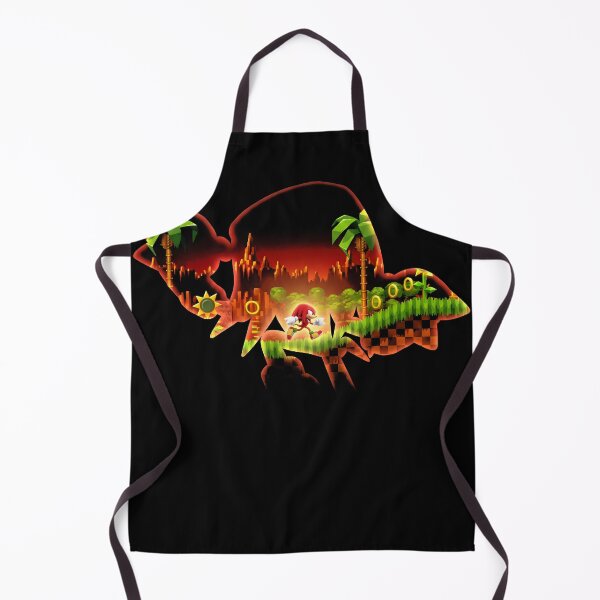 Item preview, Knuckles Sonic the Hedgehog Silhouette Anime Gaming Shirt designed and sold by Senpaiwaves.