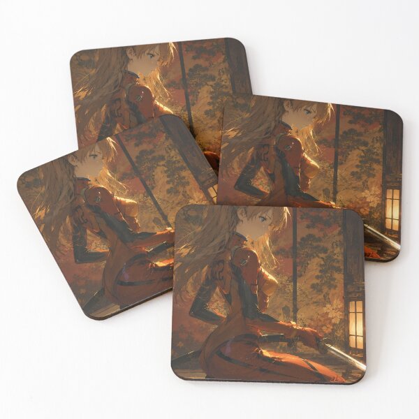 Item preview, Asuka Langley Soryu Neon Genesis Evangelion Golden Samurai Reflection designed and sold by mildaclairmo.