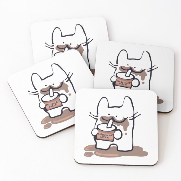 Item preview, CHOCCY MILK lover - silly goofy little dude  designed and sold by MileAMinBrain.