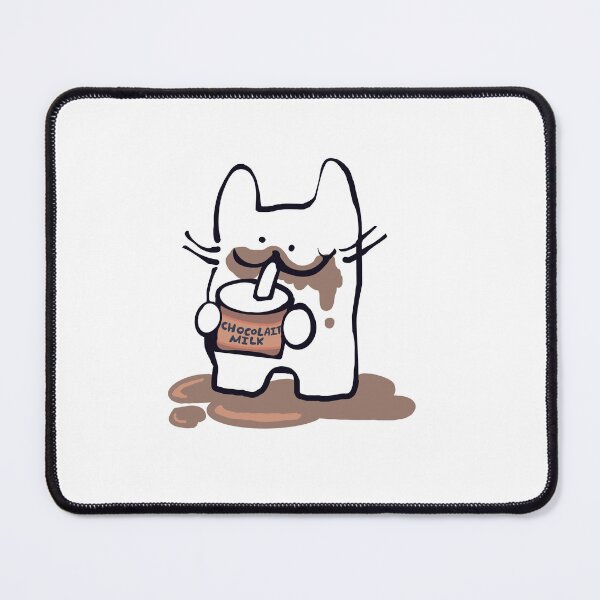 Item preview, CHOCCY MILK lover - silly goofy little dude  designed and sold by MileAMinBrain.