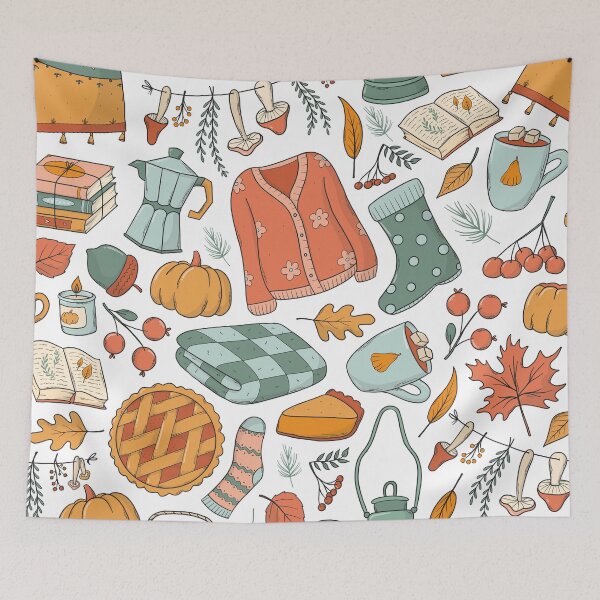 Item preview, Autumn Fall Pattern designed and sold by MiaBellaGirl.