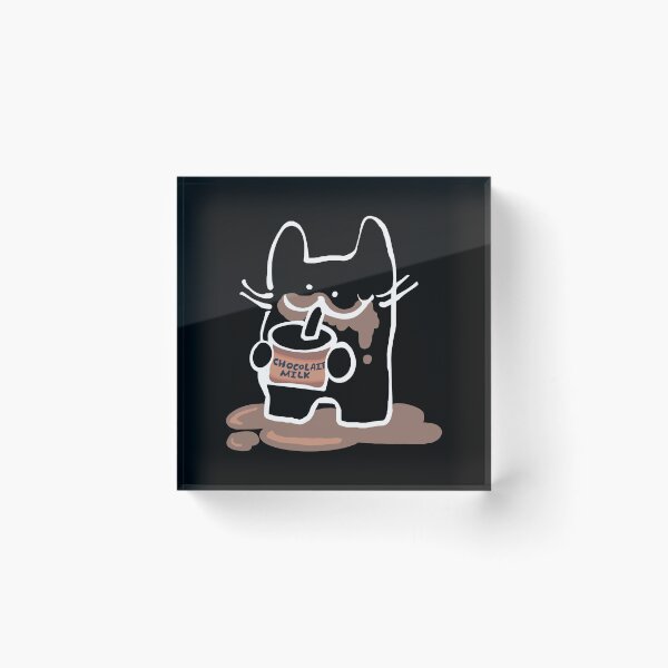 Item preview, CHOCCY MILK lover - silly goofy little dude  designed and sold by MileAMinBrain.