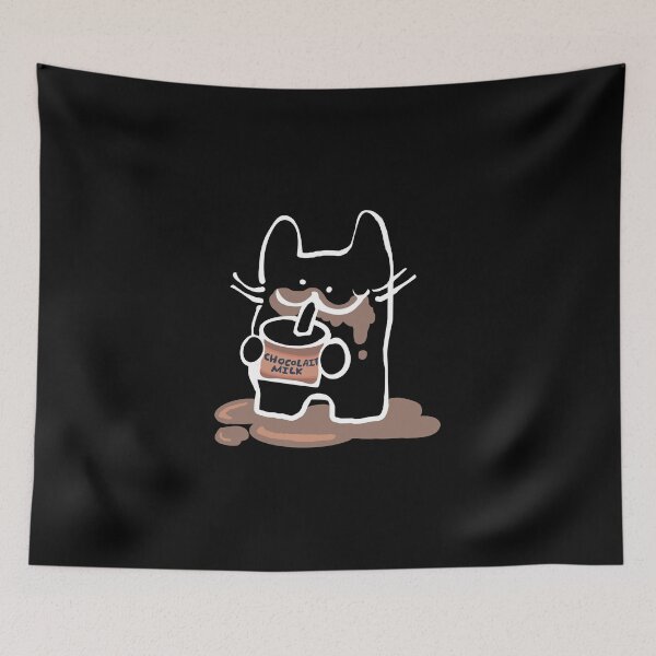 Item preview, CHOCCY MILK lover - silly goofy little dude  designed and sold by MileAMinBrain.