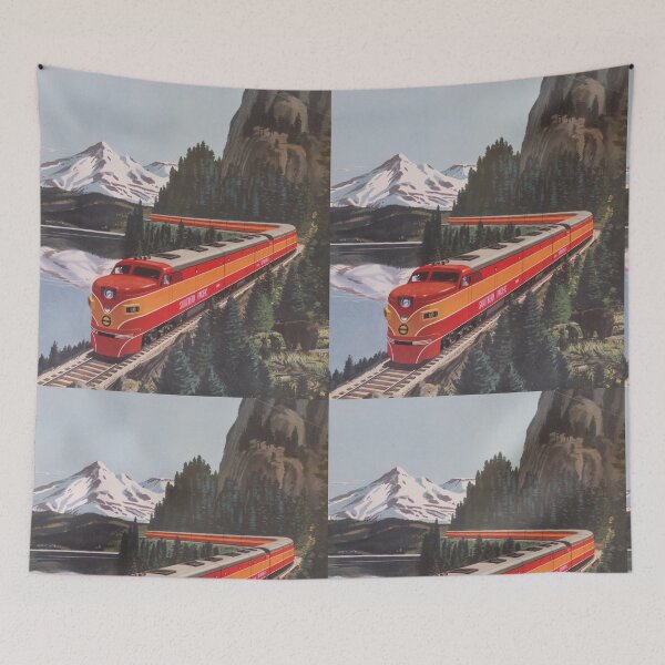 Item preview, LAKE SHASTA TRAIN designed and sold by THE GOOD FIND.