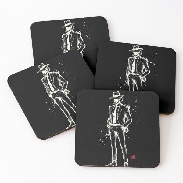 Item preview, Daisuke Jigen Lupin III Sumi-e Video Game Streetwear Tee designed and sold by Senpaiwaves.
