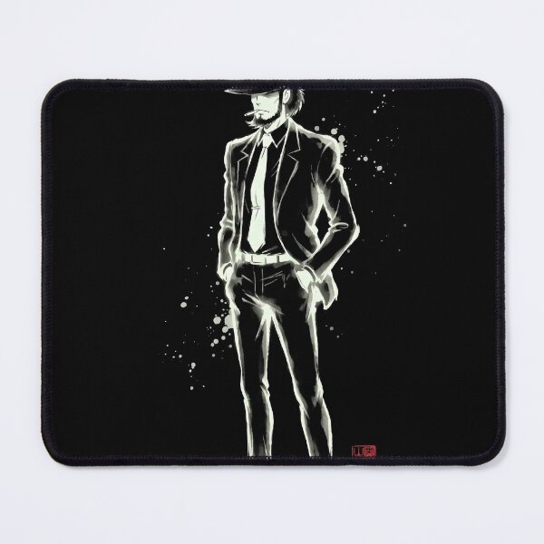 Item preview, Daisuke Jigen Lupin III Sumi-e Video Game Streetwear Tee designed and sold by Senpaiwaves.
