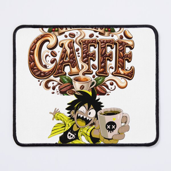 Item preview, Prima il Caffè – Funny Anime Morning Coffee Chaos designed and sold by MindForgeDesign.