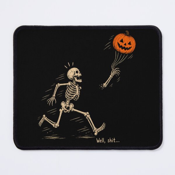 Item preview, halloween well shit skull designed and sold by Starry Night Creative Art.