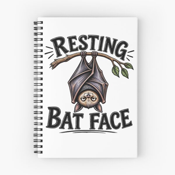 Item preview, Resting Bat Face designed and sold by TY-Cat-Tees.