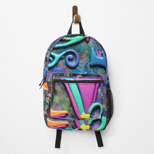 Item preview, golden relics C oil slick colorful geometric abstract design designed and sold by SmashingDeals.