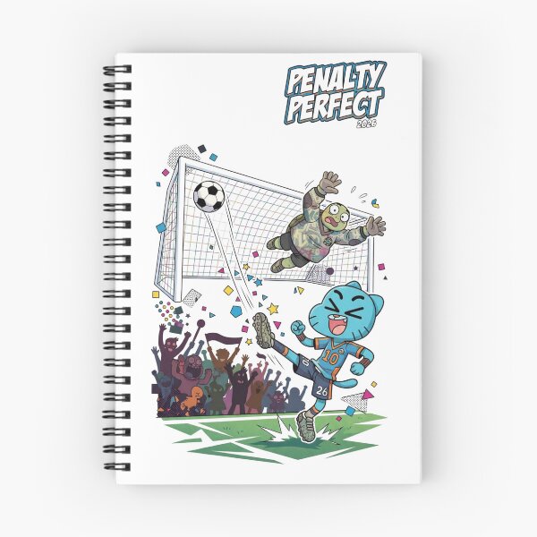 Item preview, Goal 2026 Blue Cat Soccer Cartoon Art designed and sold by annaarthk.