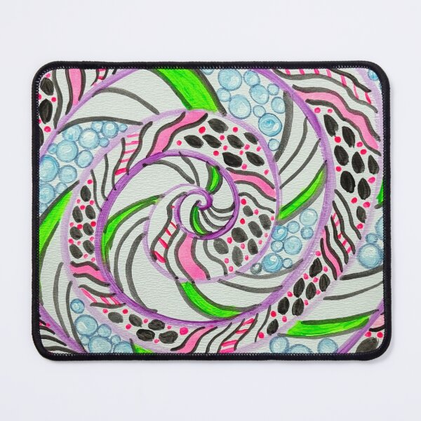 Item preview, Neon Coffee Swirl Mandala designed and sold by ArtwithaFriend.