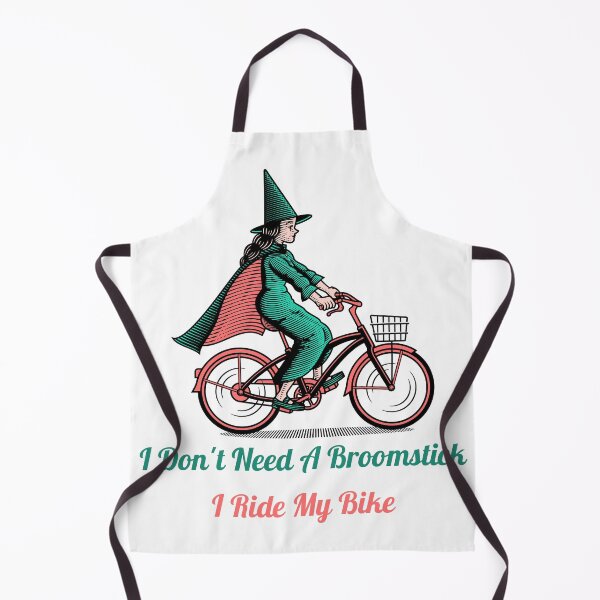 Item preview, I Don't Need A Broomstick, I Ride My Bike designed and sold by MountainRoisin.
