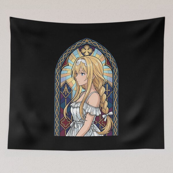 Item preview, Alice Zuberg Sword Art Online Elegant Cathedral Stained Glass designed and sold by mildaclairmo.