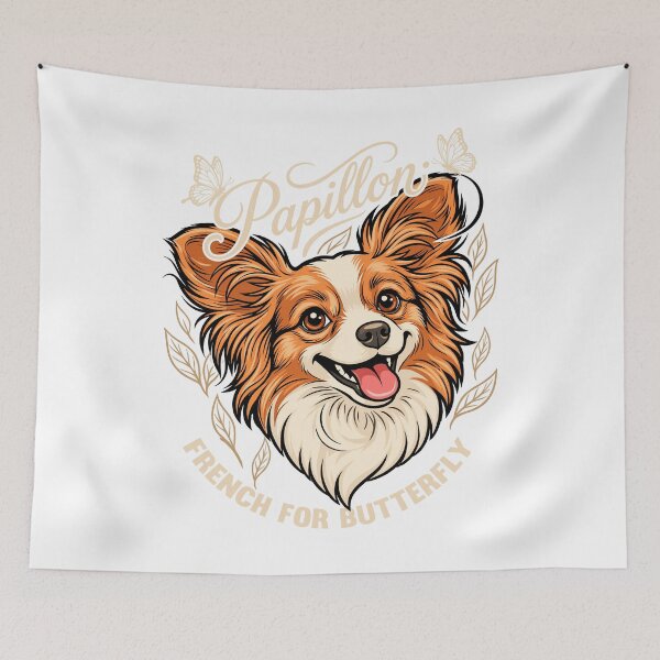 Aperçu de l'œuvre Papillon People™ Papillon français pour l'art du portrait de papillon créée et vendue par ACSBRANDS.