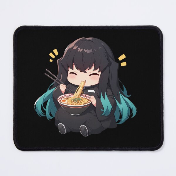 Item preview, Muichiro Tokito Demon Slayer Sleepy Kawaii Ramen Calm designed and sold by mildaclairmo.