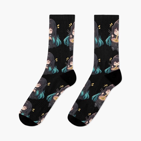 Item preview, Muichiro Tokito Demon Slayer Sleepy Kawaii Ramen Calm designed and sold by mildaclairmo.