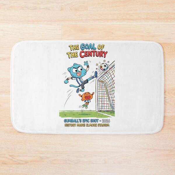 Item preview, The Goal of the Century Gumball Soccer Cartoon Art designed and sold by annaarthk.
