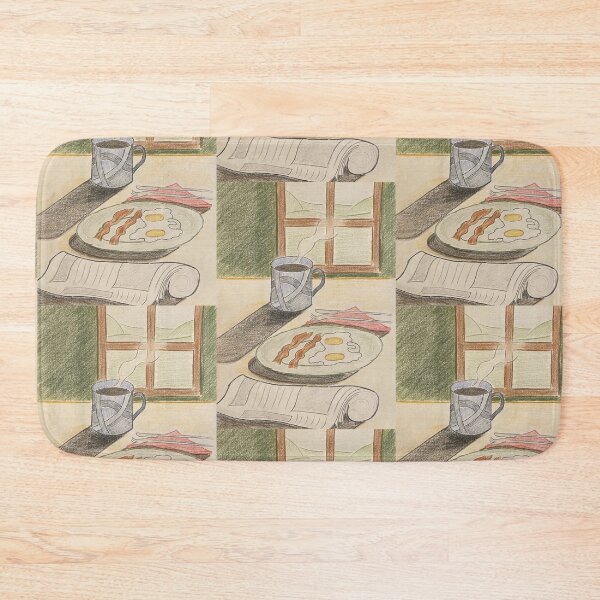 Item preview, Breakfast: eggs, bacon and coffee designed and sold by ivanpenchevart.