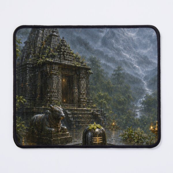 Item preview, 12 Forms Of Jyotirlinga - Bhimashankar Jyotirlinga & Mahadev in the Sahyadri Monsoon designed and sold by Homyar.