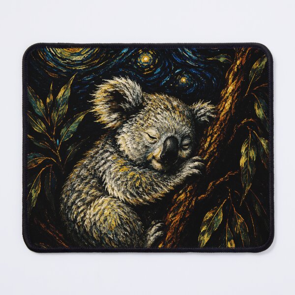 Item preview, Koala Under Starry Night Sky - Adorable Australian Animal Gift designed and sold by sportfantees.