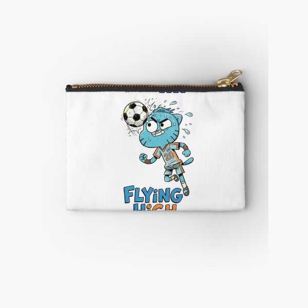 Item preview, Header Goal 2026 Blue Cat Soccer Cartoon Art designed and sold by annaarthk.