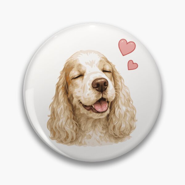 Item preview, Cocker Spaniel orange #1 designed and sold by Royal Spark Studio.