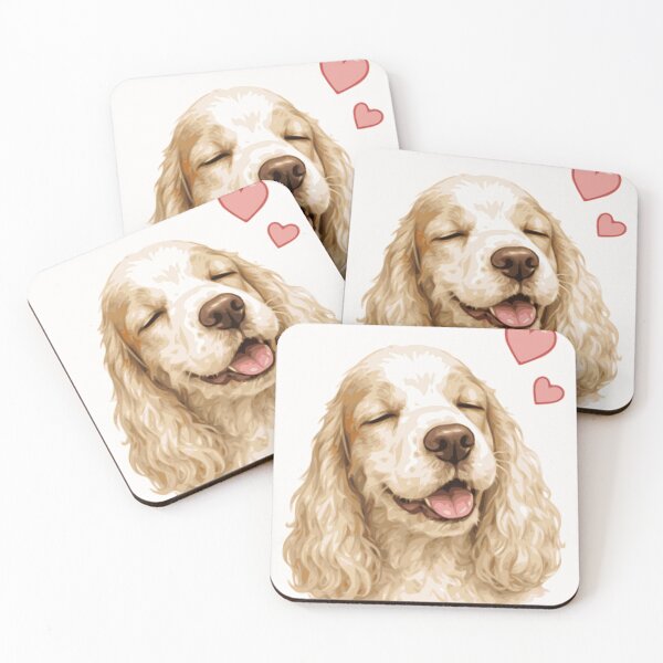 Item preview, Cocker Spaniel orange #1 designed and sold by Royal Spark Studio.