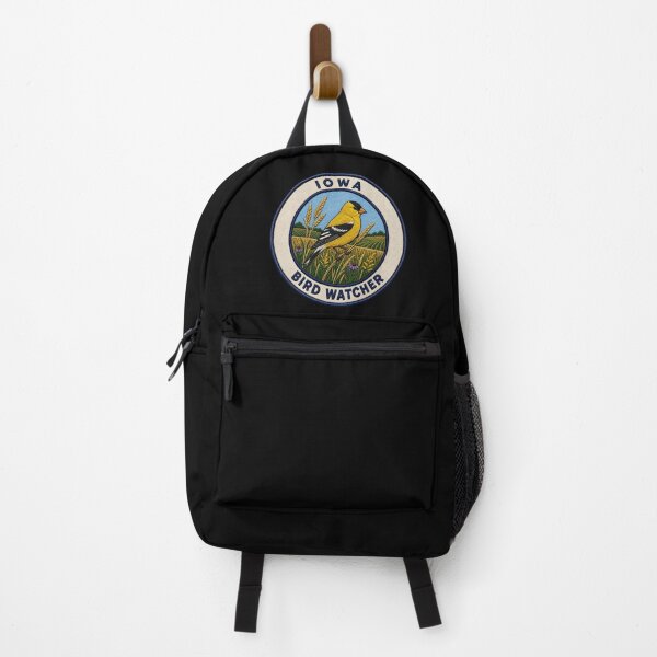 Item preview, Iowa Bird Watcher American Goldfinch Prairie Patch designed and sold by The-Drip-Studio.